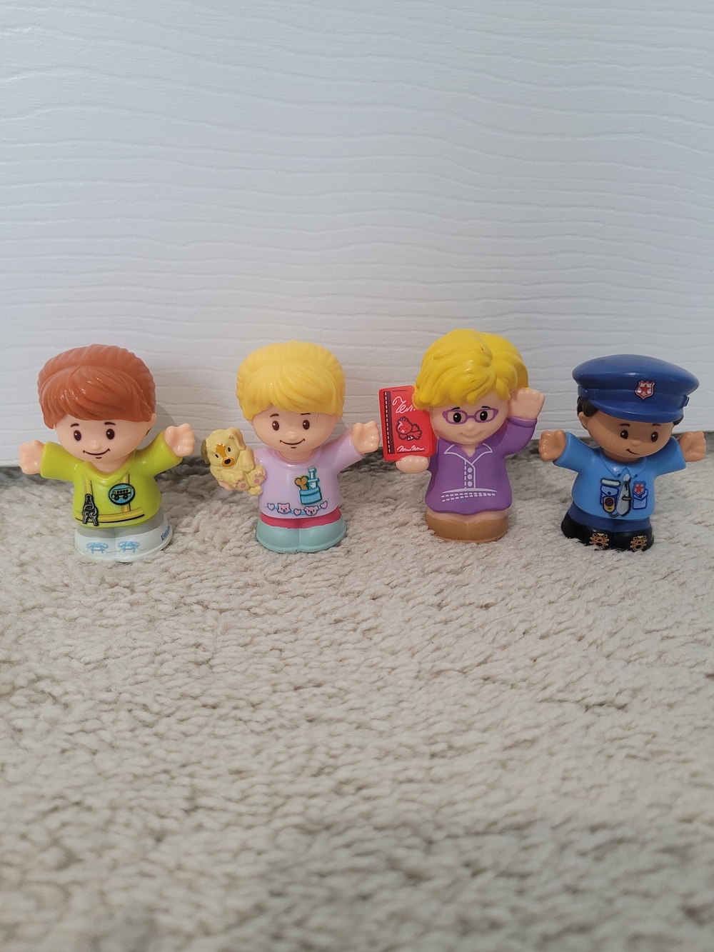 Fisher-Price Little People Figures - 4 Female Characters
